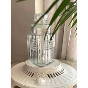 VINTAGE KOEZE'S APOTHECARY GLASS JAR circa 1987 - 10" Tall